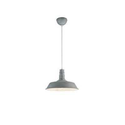 Candeeiro suspenso industrial cinzento, Yanaisha