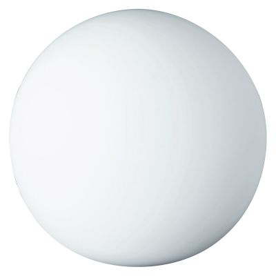 Candeeiro de mesa de vidro branco, Lexie, com interruptor