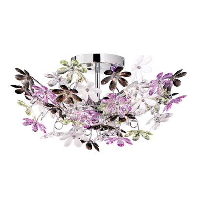 Candeeiro de teto retrô cromo, Wooler