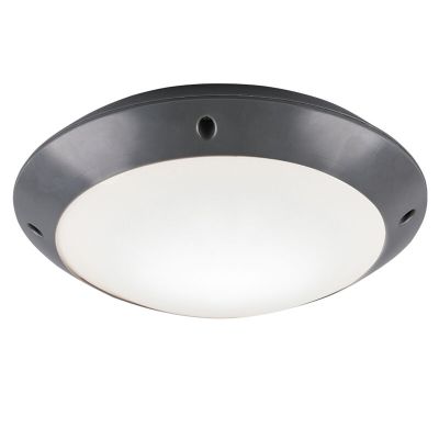 Plafon moderno antracite, Gandrup, IP54