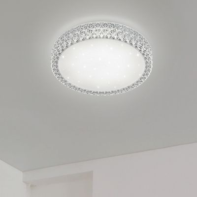 Plafon clássico branco, Valentina, 21W, LED 3000K