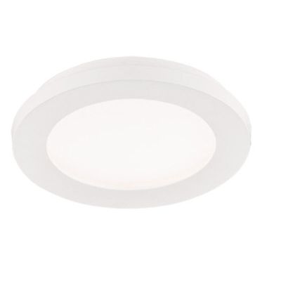 Plafon moderno branco, Gistrup, 10W, LED 3000K, IP44