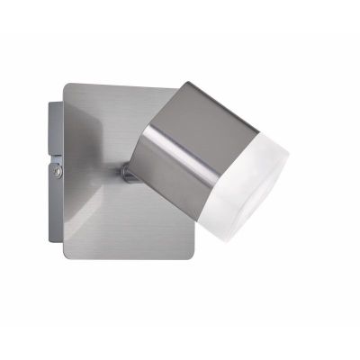 Foco de parede moderno níquel, Kolind, 4W, LED 3000K