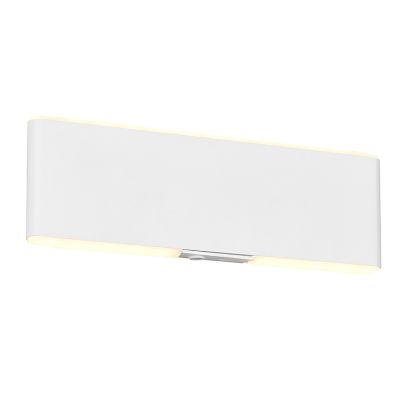 Candeeiro up down moderno branco, Zwier, 2W, LED ajustável de branco quente a branco frio, com interruptor
