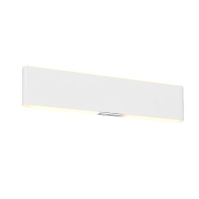 Candeeiro up down moderno branco, Zwier, 3W, LED ajustável de branco quente a branco frio, com interruptor