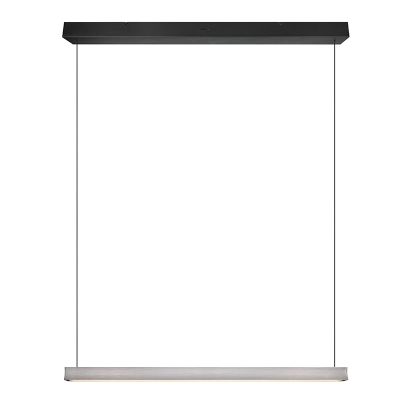 Candeeiro suspenso moderno níquel, Wishal, 29W, LED white switch, regulável em 3 níveis