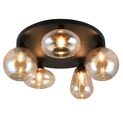 Candeeiro de teto design âmbar, Ervin