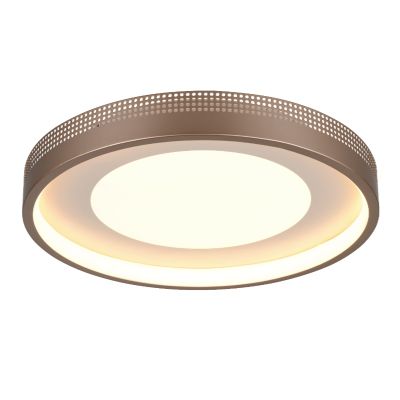 Plafon moderno castanho, Flory, 36W, LED 3000K