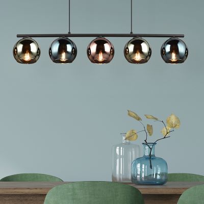Candeeiro suspenso design multicolorido, Glenda