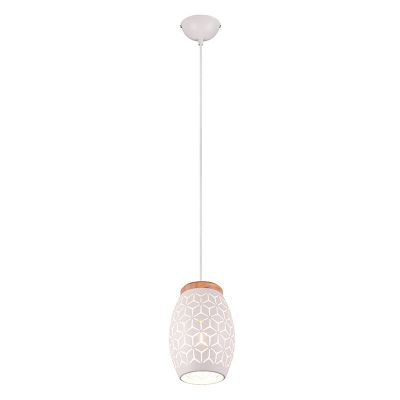 Candeeiro suspenso moderno branco, Delana