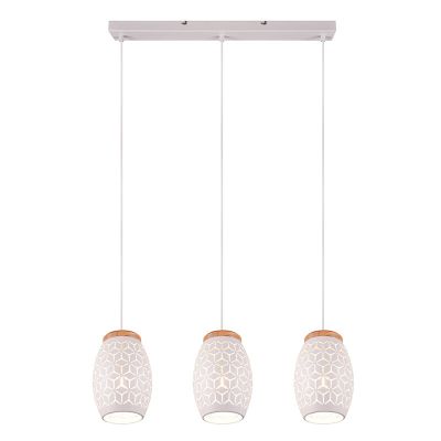 Candeeiro suspenso moderno branco, Delana