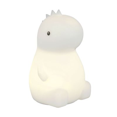 Candeeiro de mesa quarto infantil de plástico branco, Vedat, 0,5W, LED RGBW, com interruptor