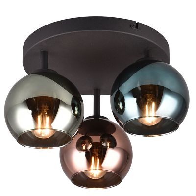 Candeeiro de teto design multicolorido, Glenda