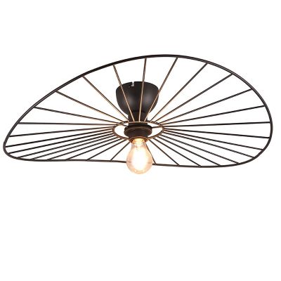 Candeeiro de teto industrial preto, Dejan