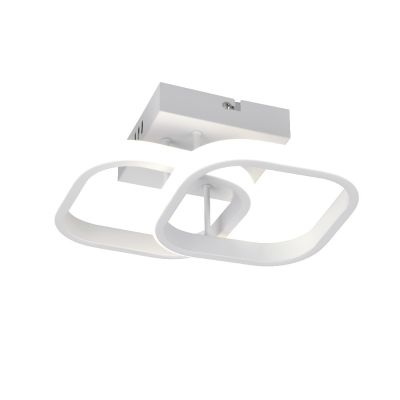 Candeeiro de teto design branco, Yasser, 7W, LED 4000K