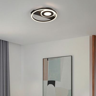 Plafon design preto, Jantuano, 22W, LED 3000K