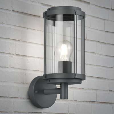 Candeeiro para exterior industrial antracite, Sammy, IP44