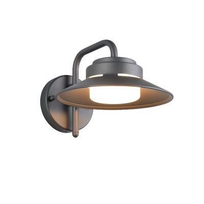 Candeeiro para exterior moderno antracite, Perihan, IP44