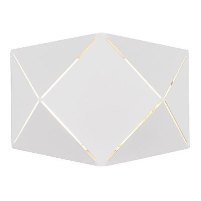 Aplique de parede moderno branco, Soloro, 6W, LED 3000K