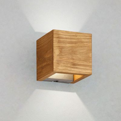 Candeeiro up down vintage castanho, Deka, 4W, LED 3000K