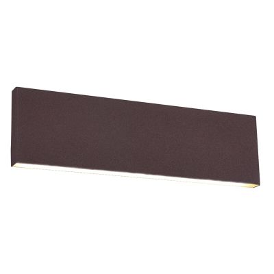 Candeeiro up down moderno cor de ferrugem, Coscon, 6W, LED 3000K