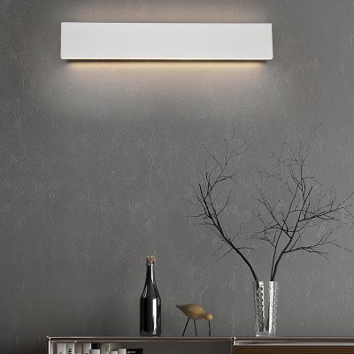 Candeeiro up down moderno branco, Coscon, 9W, LED 3000K