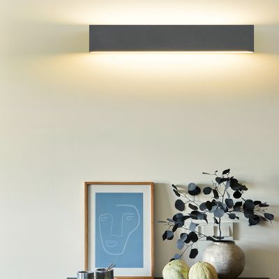 Candeeiro up down moderno antracite, Coscon, 9W, LED 3000K