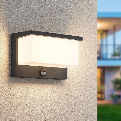Candeeiro para exterior moderno antracite, Slimane, 13W, LED 3000K, IP54