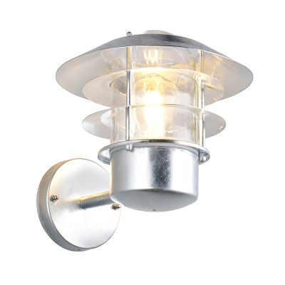 Candeeiro para exterior moderno zinco, Peternella, IP44