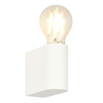 Aplique de parede moderno branco, Tullia, IP44
