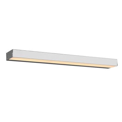 Candeeiro de parede para casa de banho moderno cromo, Basma, 8W, LED 3000K, IP44