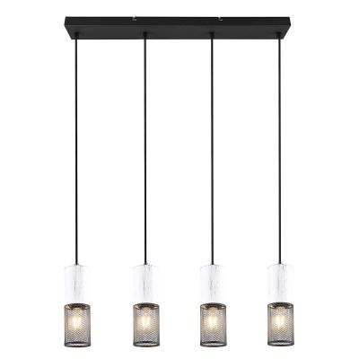 Candeeiro suspenso vintage preto, Marjet