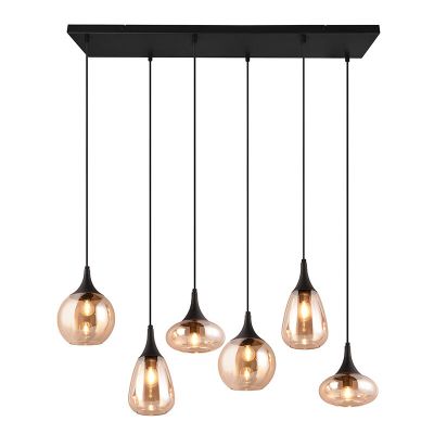 Candeeiro suspenso design âmbar, Sybren