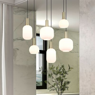 Candeeiro suspenso design branco, Nurullah