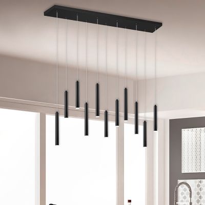 Candeeiro suspenso moderno preto, Jessamy, 2,5W, LED 3000K