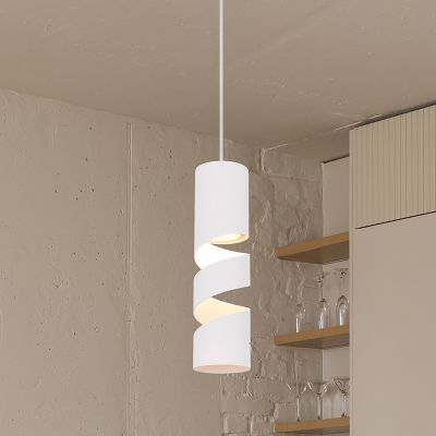 Candeeiro suspenso design branco, Marouan