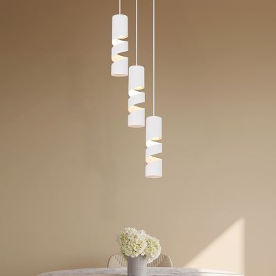 Candeeiro suspenso design branco, Marouan