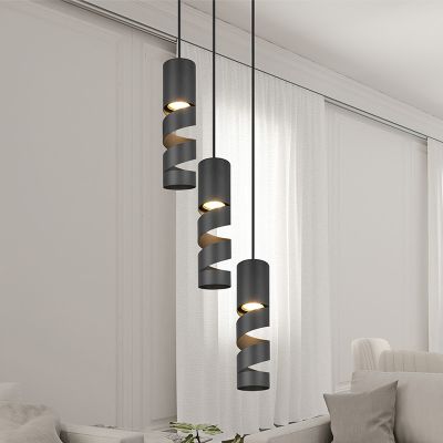 Candeeiro suspenso design preto, Marouan