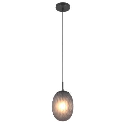 Candeeiro suspenso design cinzento, Danyal