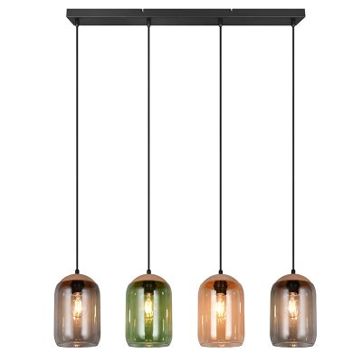 Candeeiro suspenso design multicolorido, Tasniem