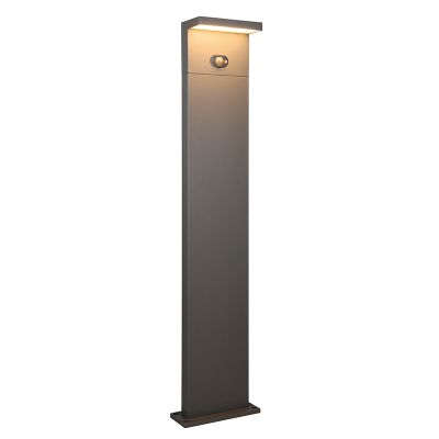 Candeeiro de pé exterior solar moderno antracite, Nesrin, 5W, LED white switch, IP65