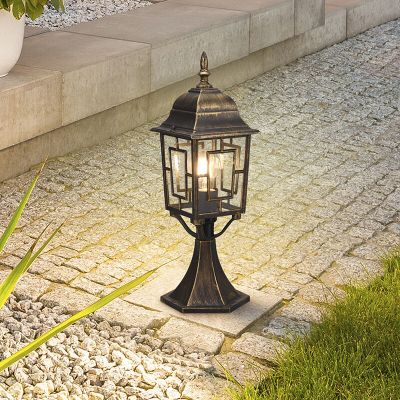 Candeeiro para exterior clássico cor de ferrugem, Viyan, IP23