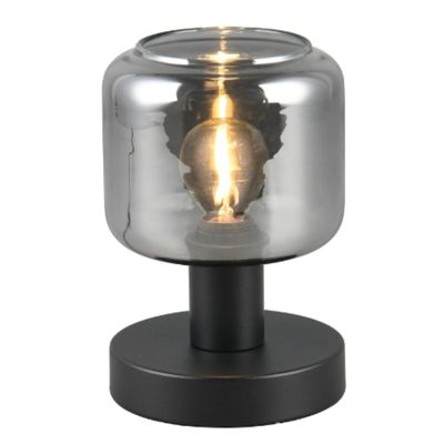 Candeeiro de mesa design cinzento, Lahcen