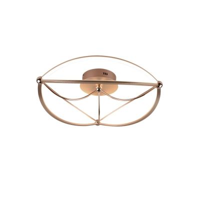 Plafon moderno latão, Remy, 42W, LED 3000K