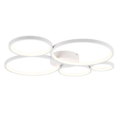 Plafon moderno branco, Robon, 49W, LED 3000K