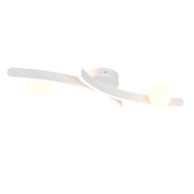 Plafon moderno branco, Leonoor