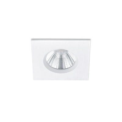 Foco de encastrar casa de banho moderno branco, Iman, 5W, LED 3000K, IP65