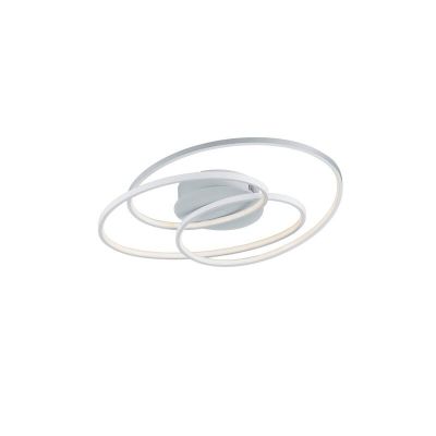 Plafon moderno branco, Sabra, 38W, LED 3000K