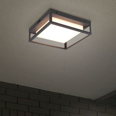 Candeeiro para exterior de metal antracite, Rolina, 14W, LED white switch, IP54, regulável em 3 níveis