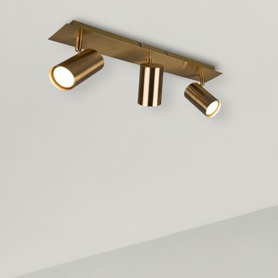 Foco de teto moderno bronze, Kaso